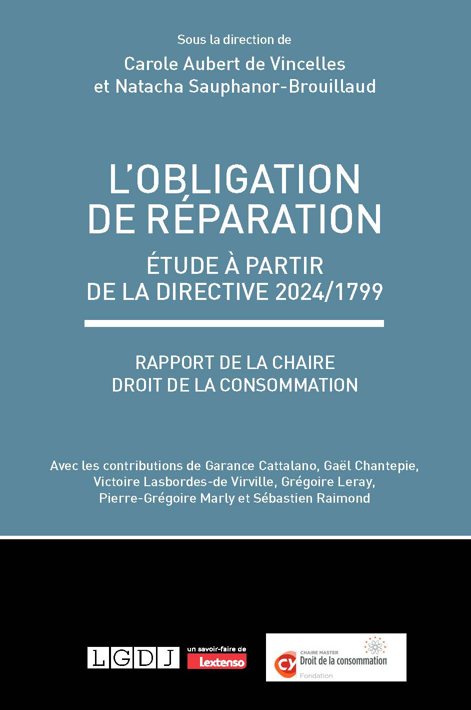 Couv l'Obligation de réparation